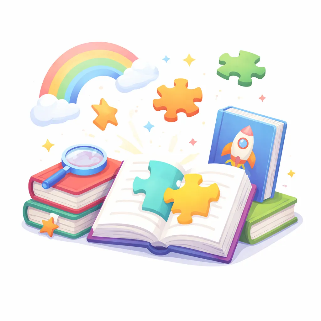 Illustration for The Reading Puzzle Explained - StoryBud Blog