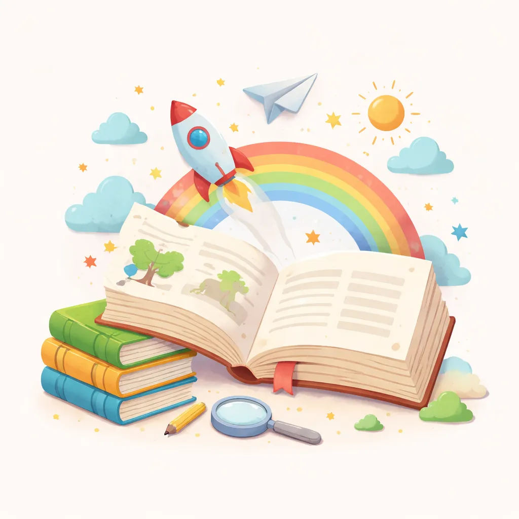 Illustration for The Grade 3 Shift: From Pictures to Text - StarredIn Blog