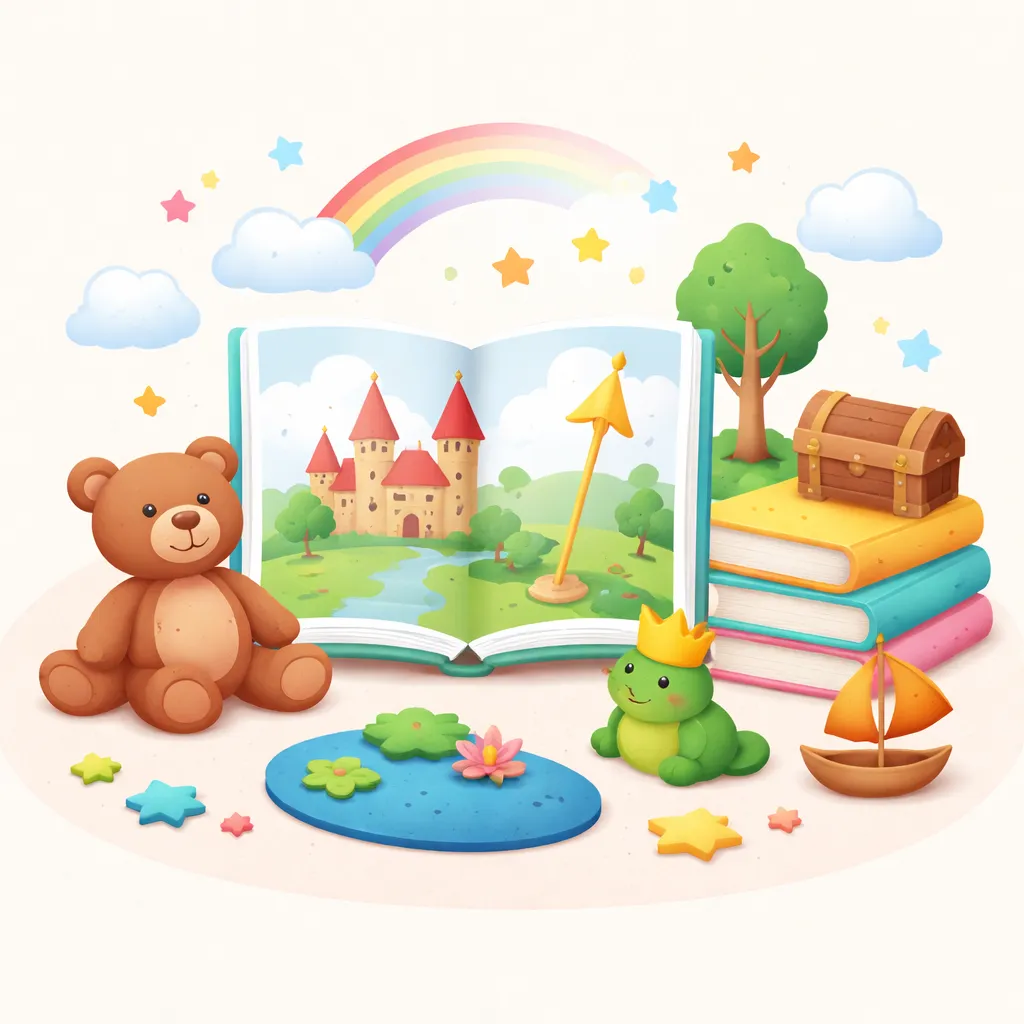 Illustration for Why Props Matter for Early Literacy - StarredIn Blog