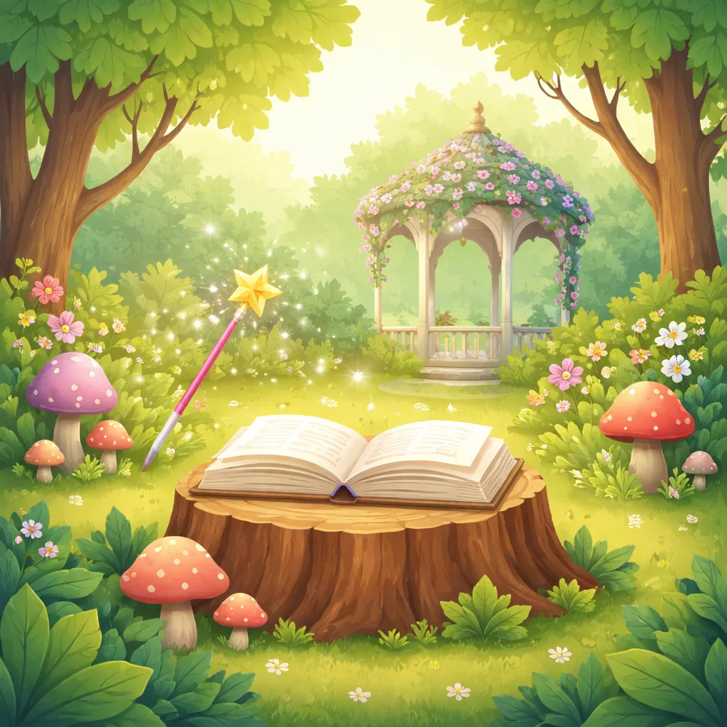 Illustration for Nature's Library: Harry P. Leu Gardens - StoryBud Blog