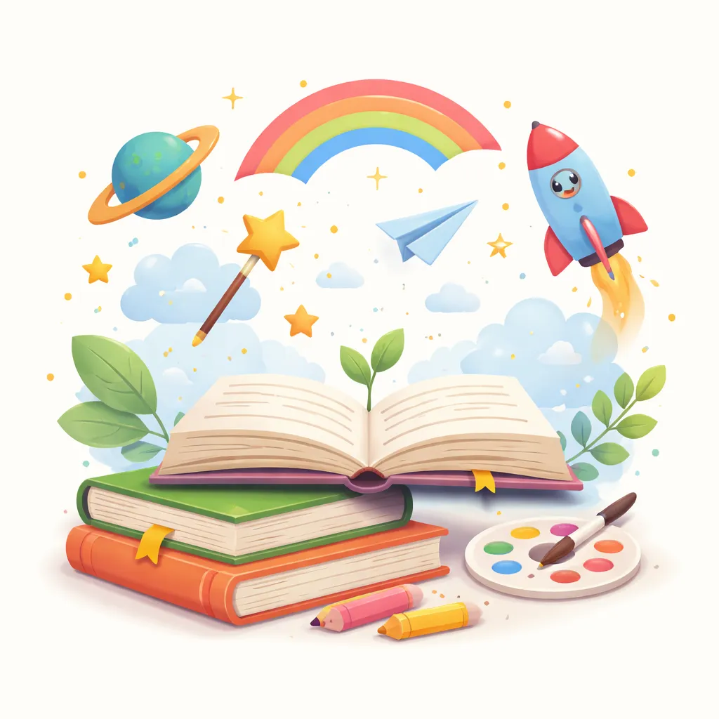 Illustration for The Science of Early Imagination - StoryBud Blog